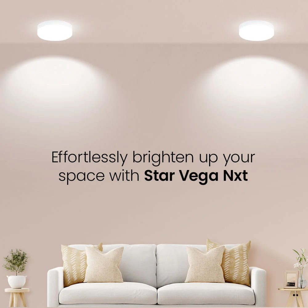 10W Star Vega Nxt Round Led Surface Panel - Image 2