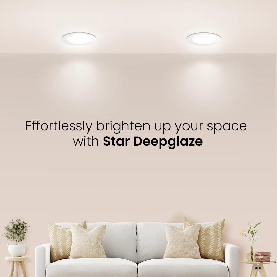 12W Star Deepglaze Round Led Downlighter - Image 2