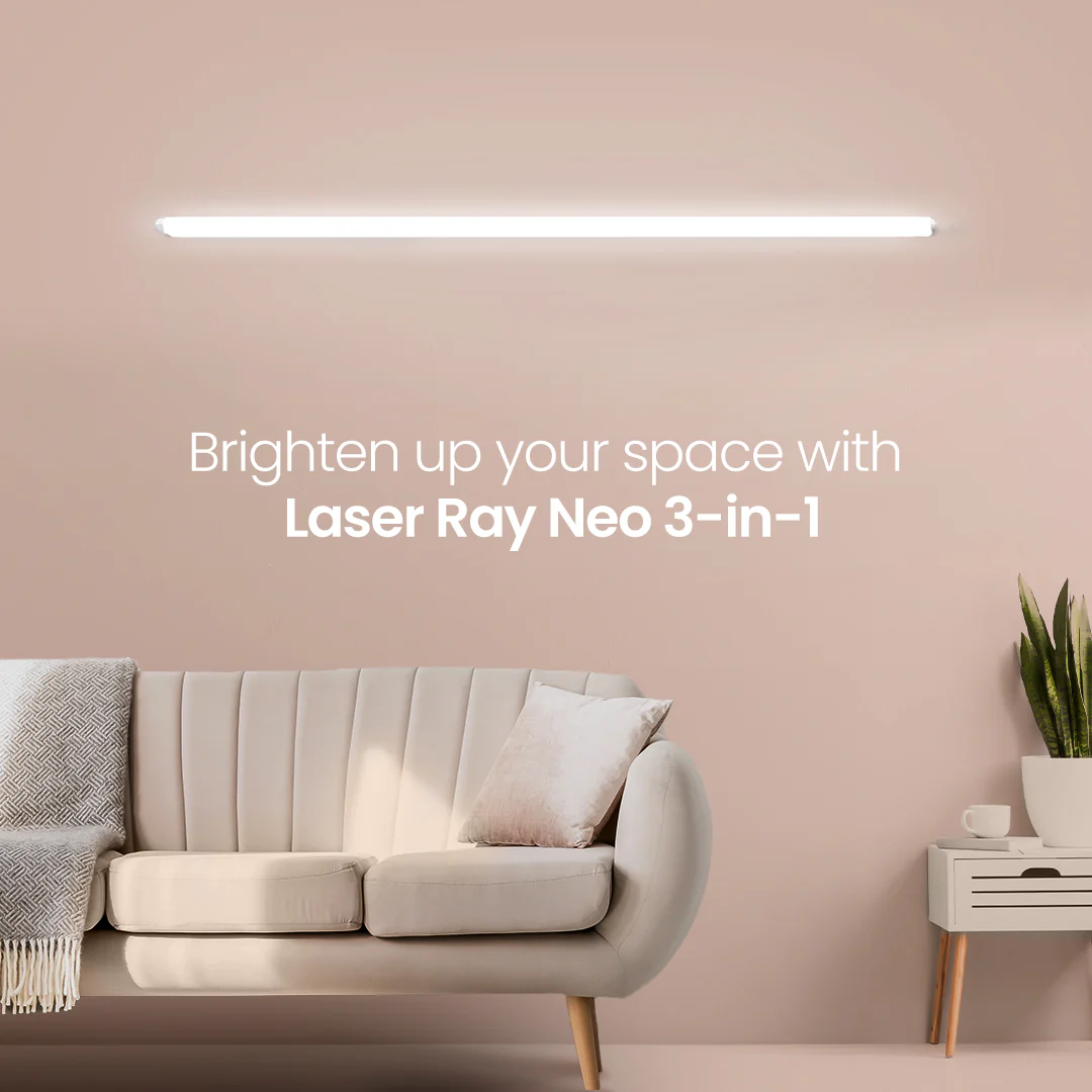 20W Laser Ray Neo 3 in 1 Led Batten - Image 4