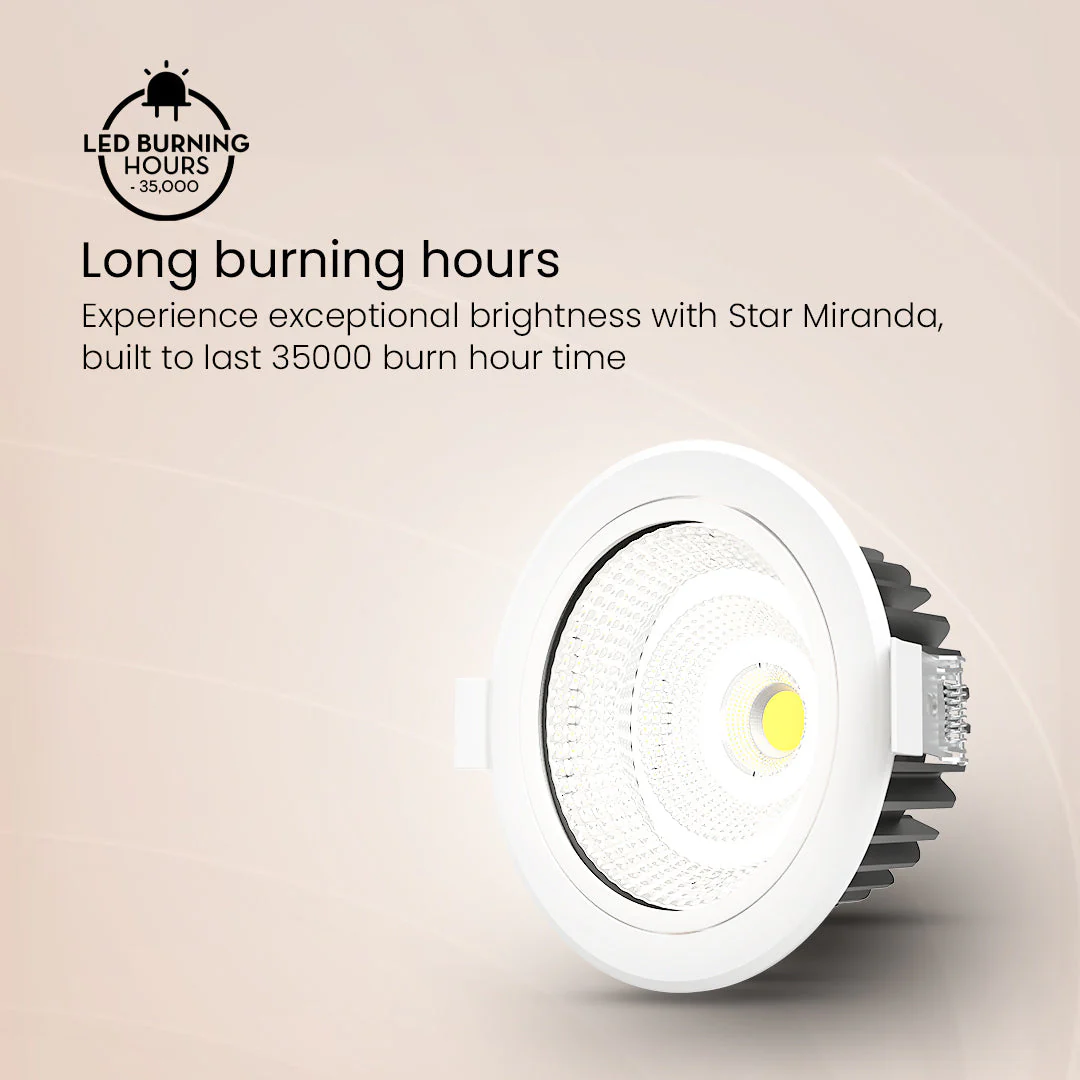 30W Star Miranda Round Led COB - Image 3