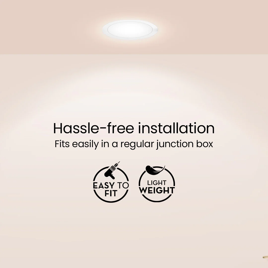 3W Star Deepglaze Round Led Downlighter - Image 4