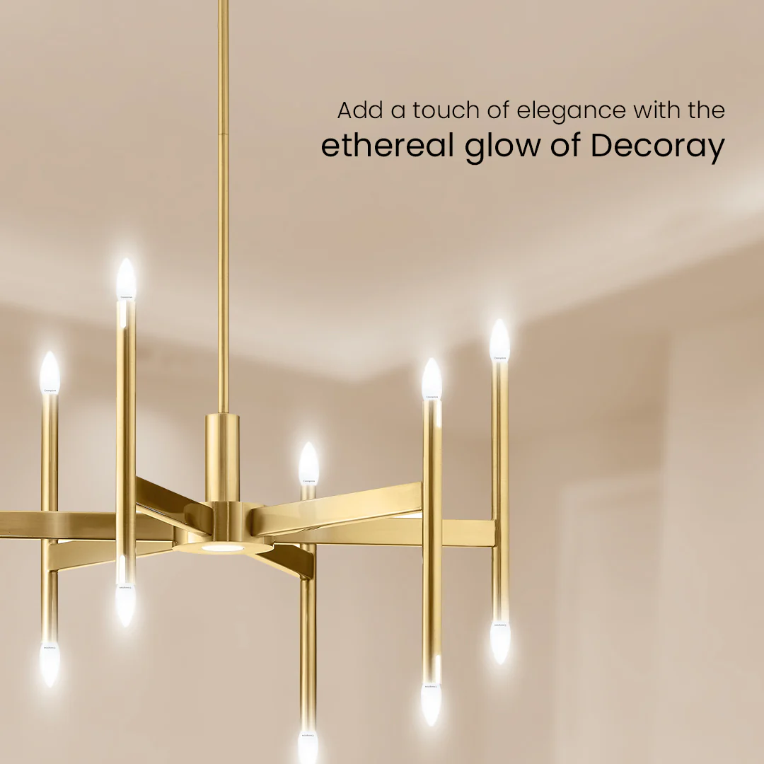 4.5 W Mushroom Shaped E27 Candle Lamp - WW - Image 2