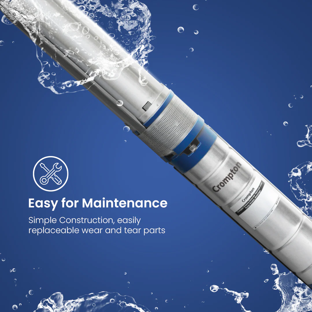 4W12BF1.5E - 4 inch Water filled Borewell Submersible Pump 1 HP - Image 3