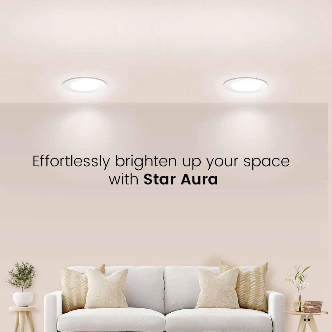 6W Star Aura Round Led Spotlight - Image 2