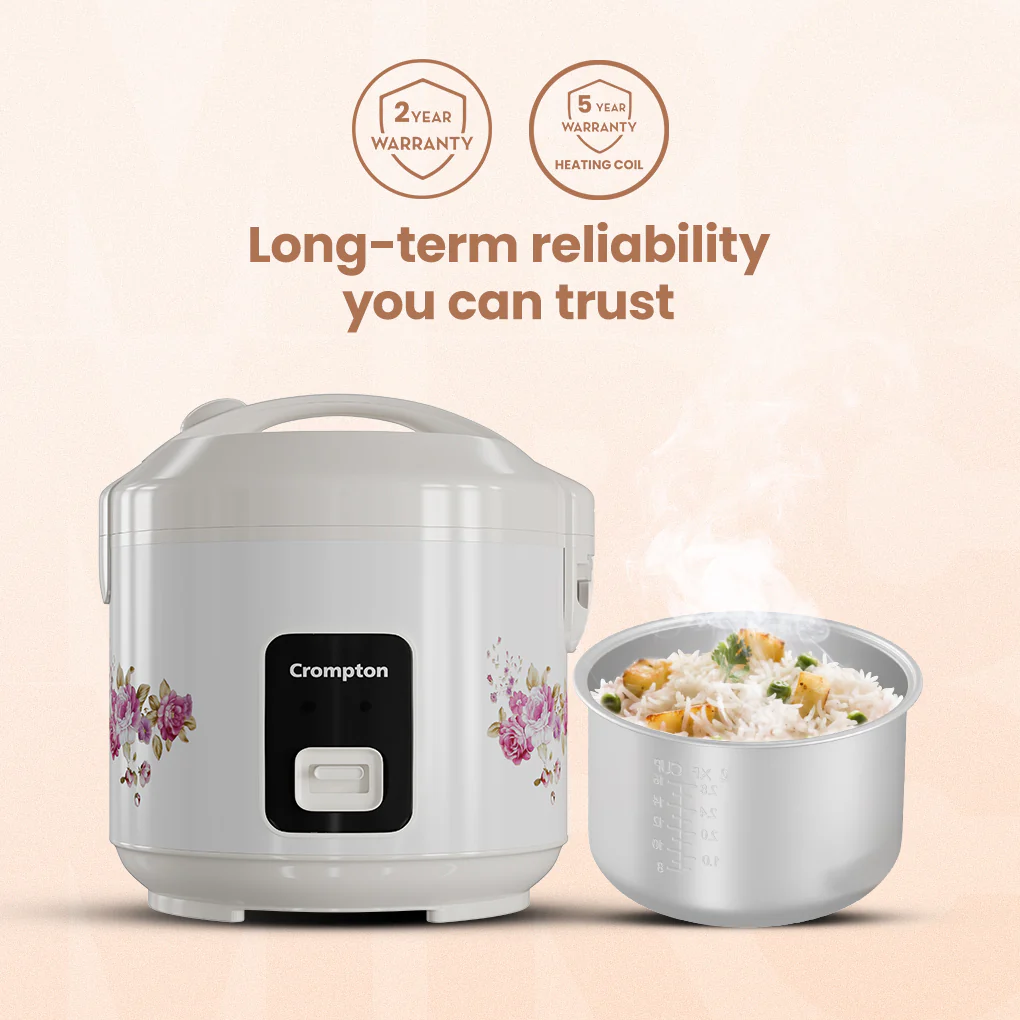 Crompton 2.8L Electric Rice Cooker - Image 6