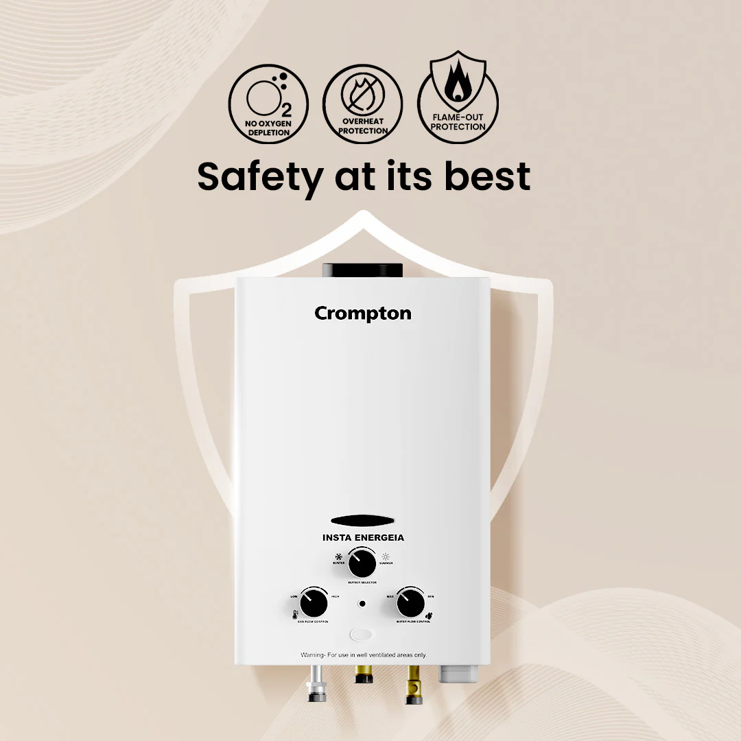 Crompton 6Litre LPG Gas Water Heater - Image 5