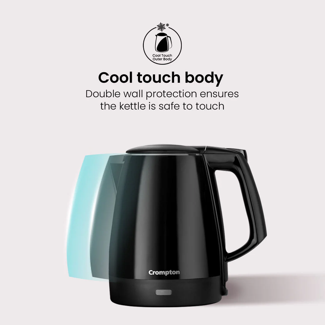 Crompton ActivHot Cool Touch Electric Kettle | 1.2 Litres - Image 5