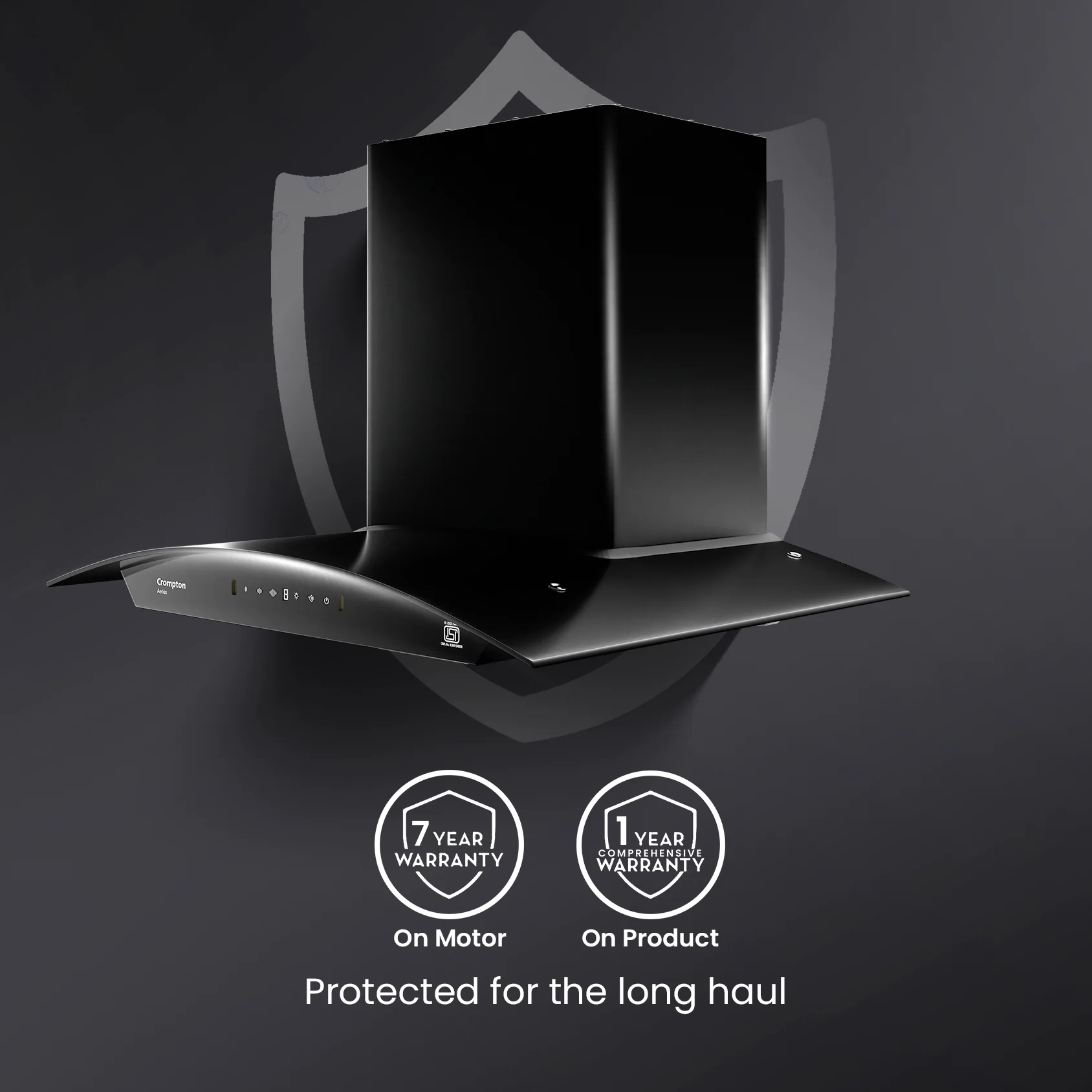 Crompton Aeries Curv Filterless IND Chimney - Image 5