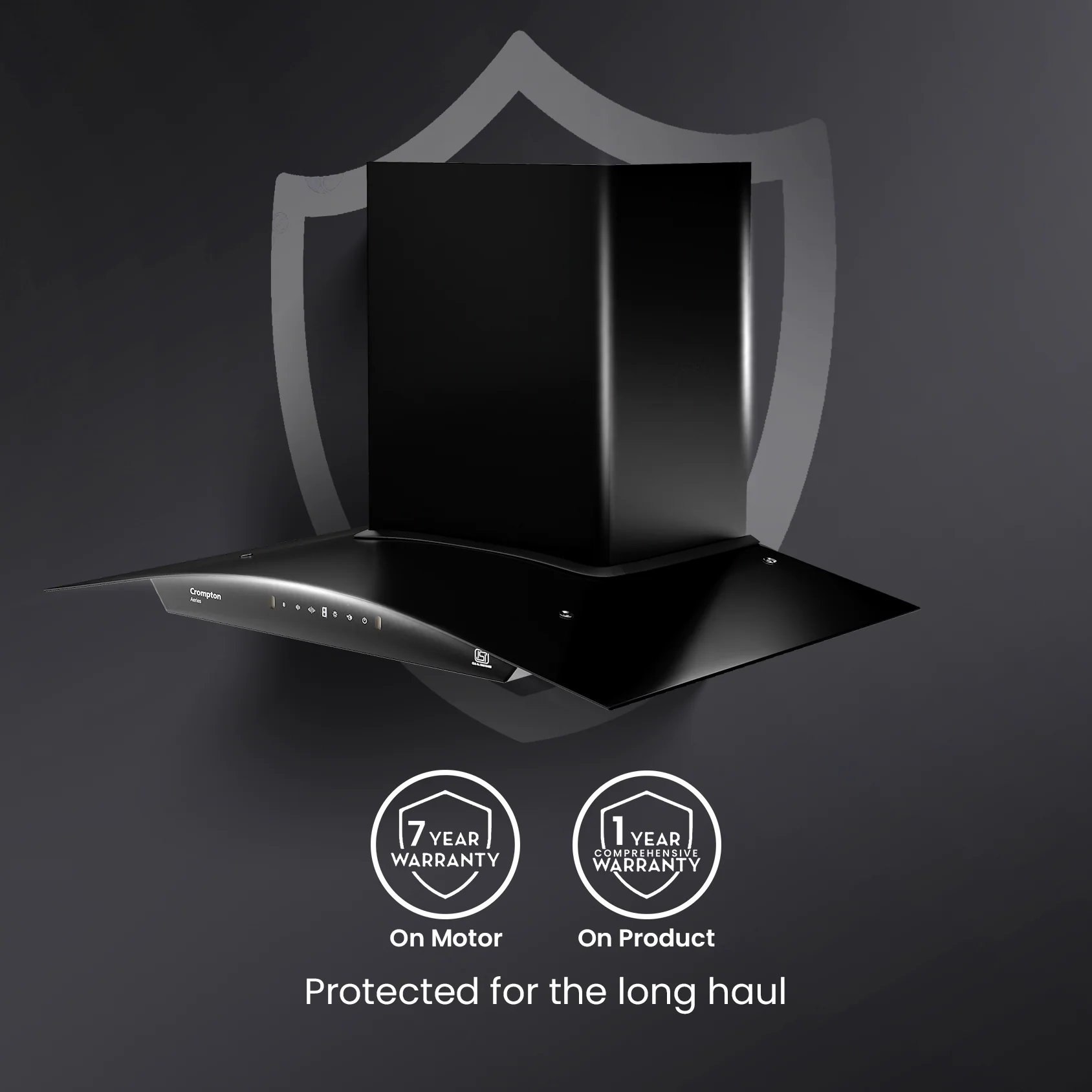 Crompton Aeries Curv Filterless IND Chimney - Image 9