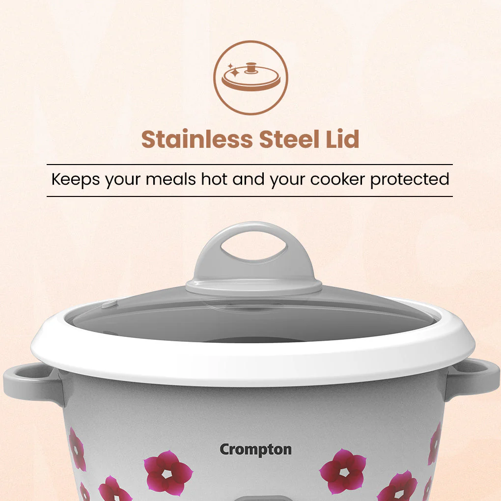 Crompton Ameo 1.8L Electric Rice Cooker - Image 6