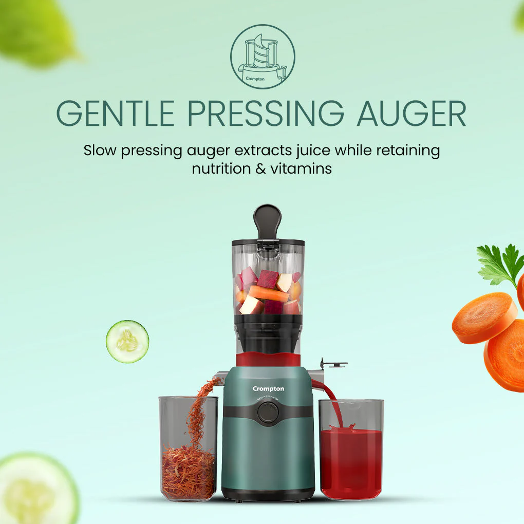 Crompton Ameo Fresh Cold Press Juicer | 200 Watts - Image 6