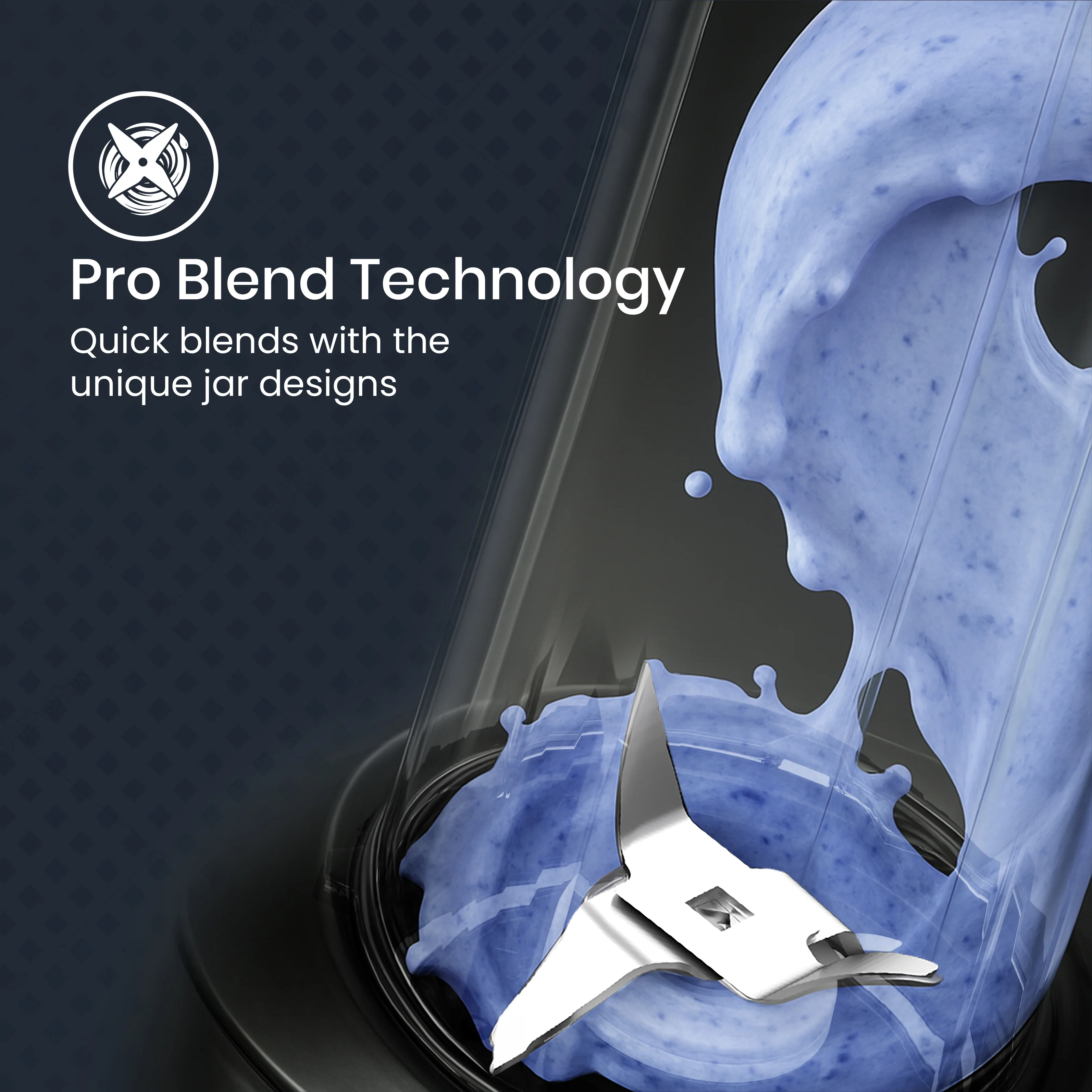 Crompton Ameo Fresh Nutri Blender Black & Blue - Image 4