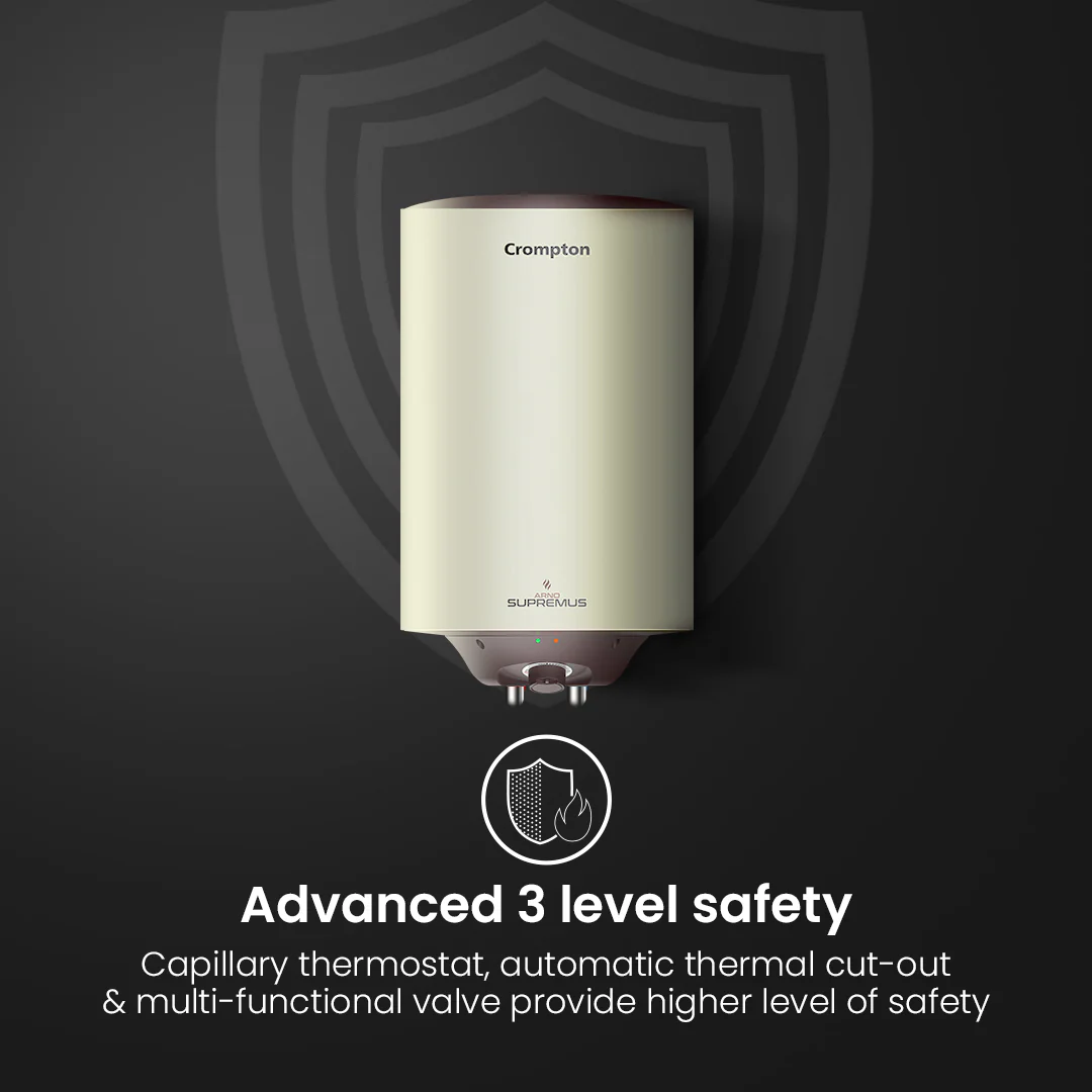 Crompton Arno Supremus, 2000W Storage Water Heater - Image 4