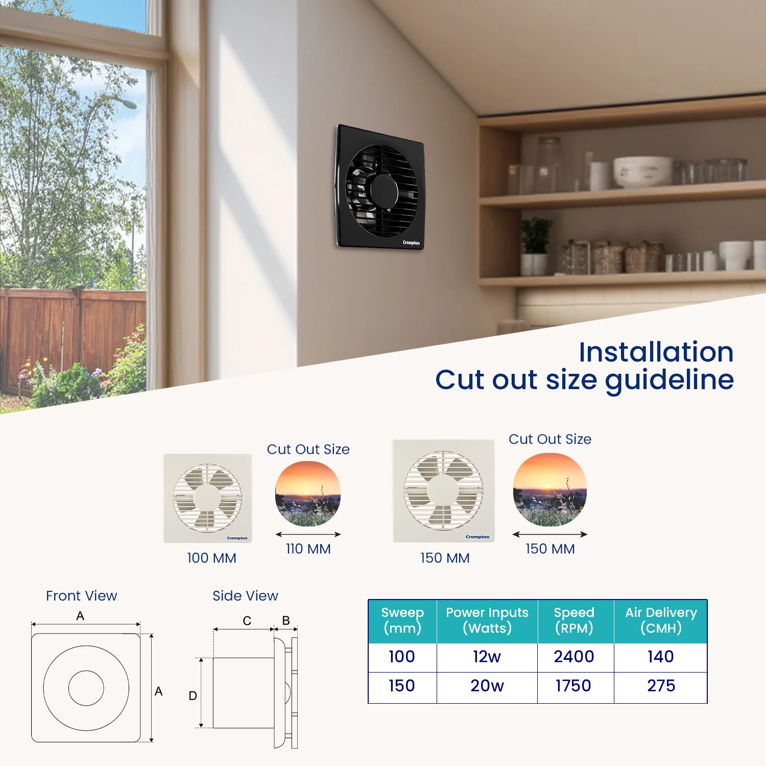 Crompton Axial Air Exhaust Fan - Image 16