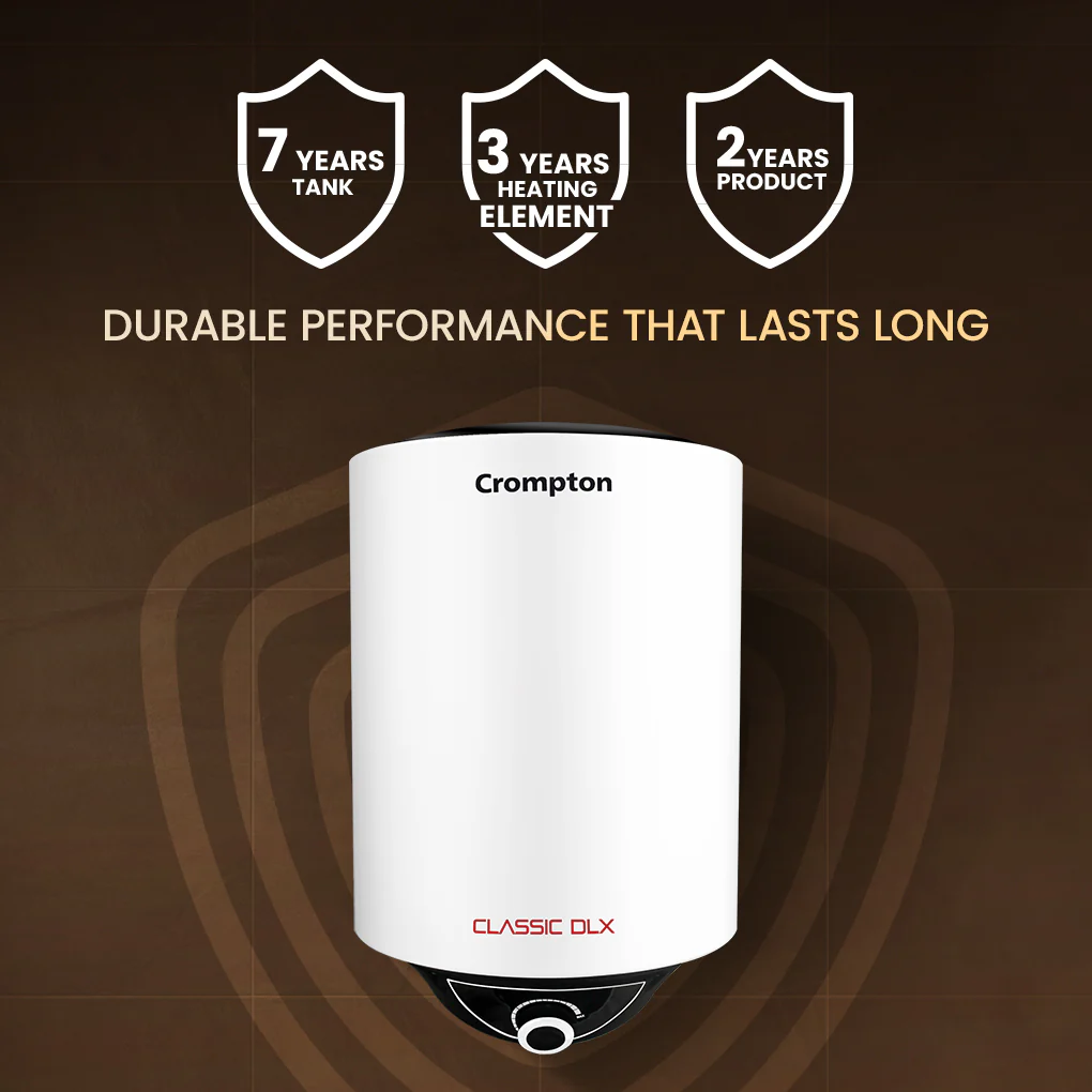 Crompton Classic DLX, 2000W Storage Water Heater - Image 7