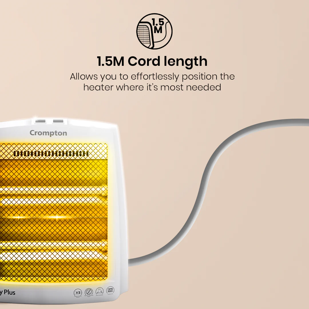 Crompton Comfy Plus 800W quartz Heater - Image 4