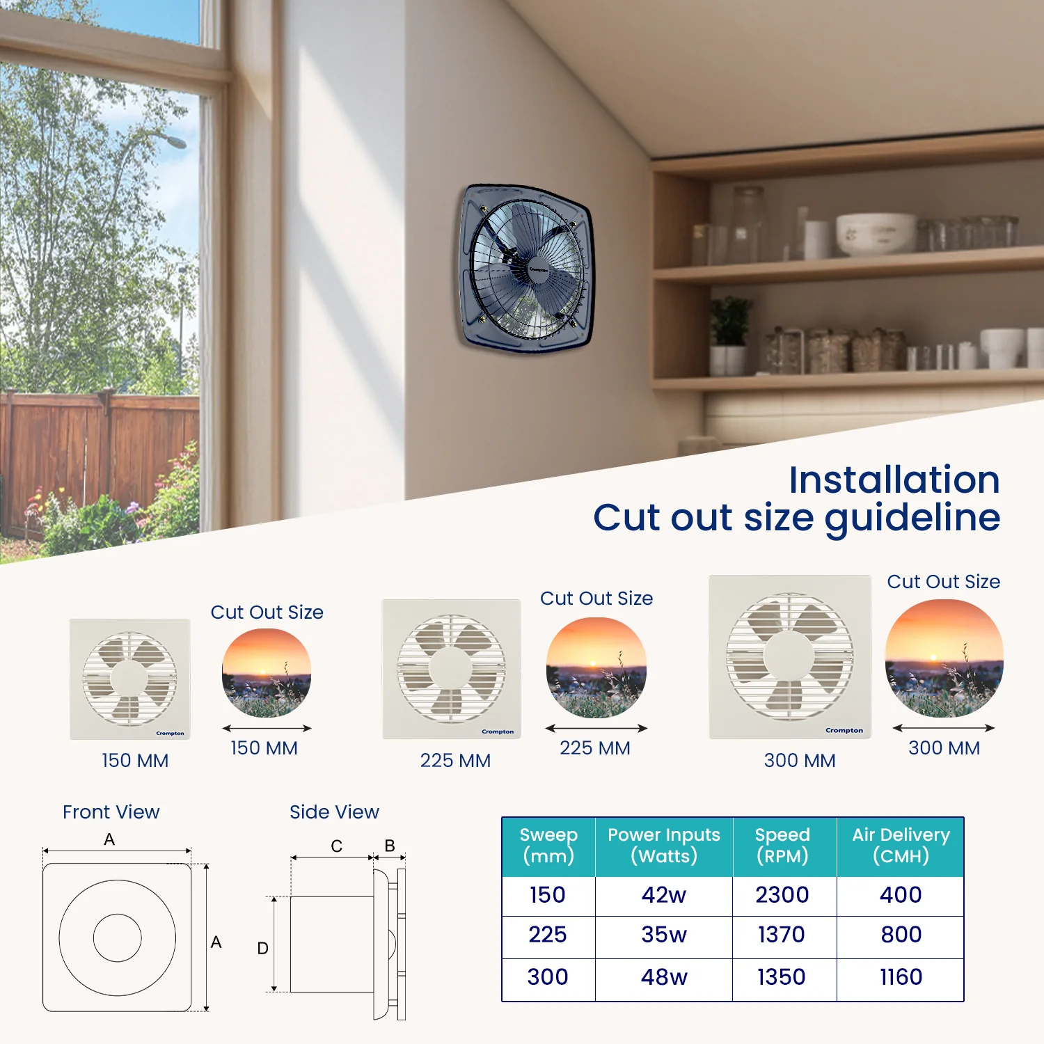 Crompton Driftair Exhaust Fan - Image 3