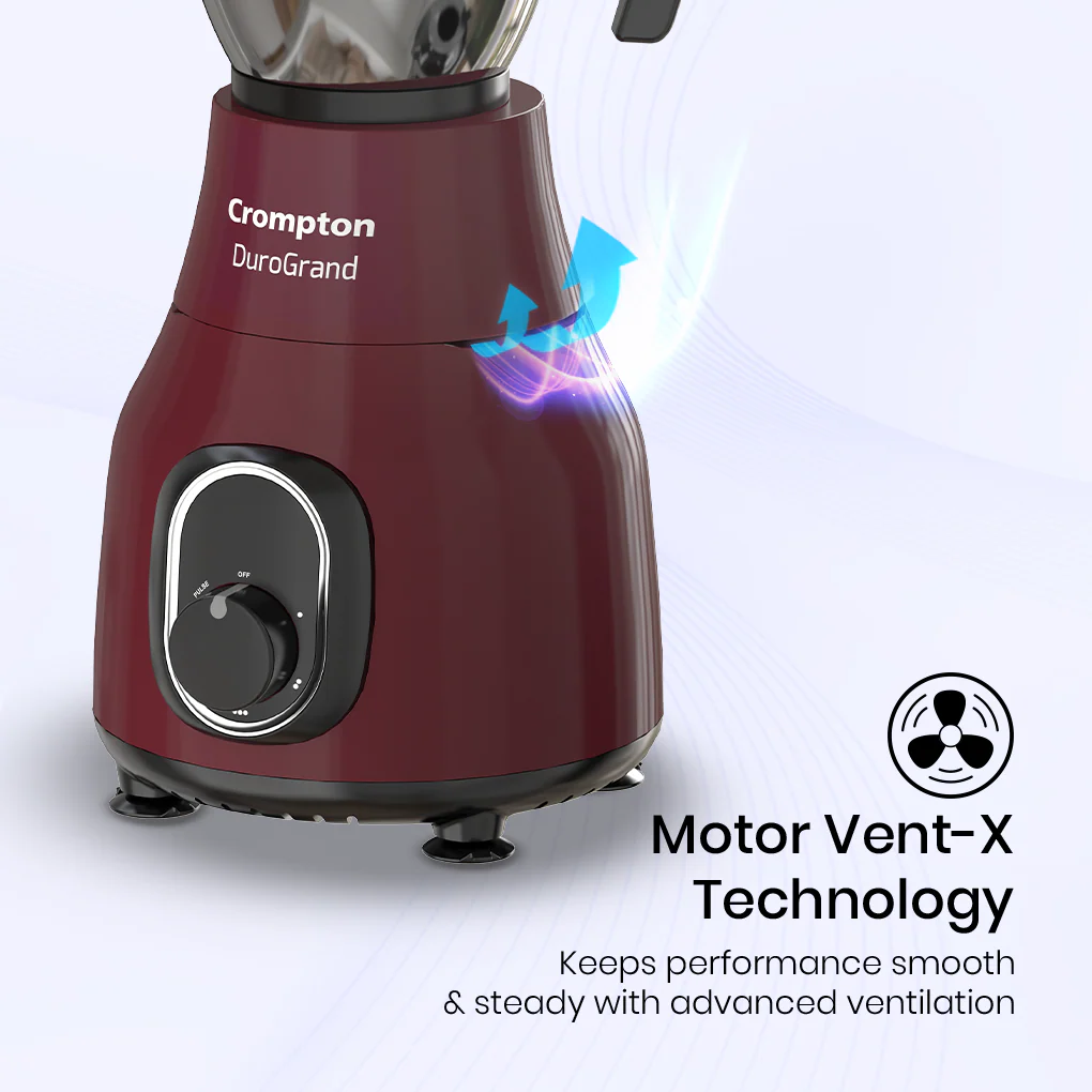 Crompton DuroGrand 750W Mixer Grinder 4 Jars - Image 3