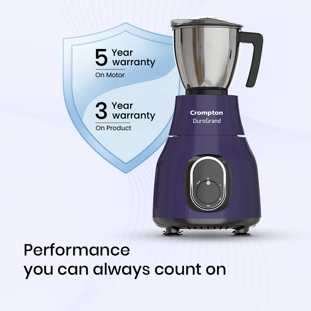 Crompton DuroGrand 750W Mixer Grinder 5 Jars - Image 5