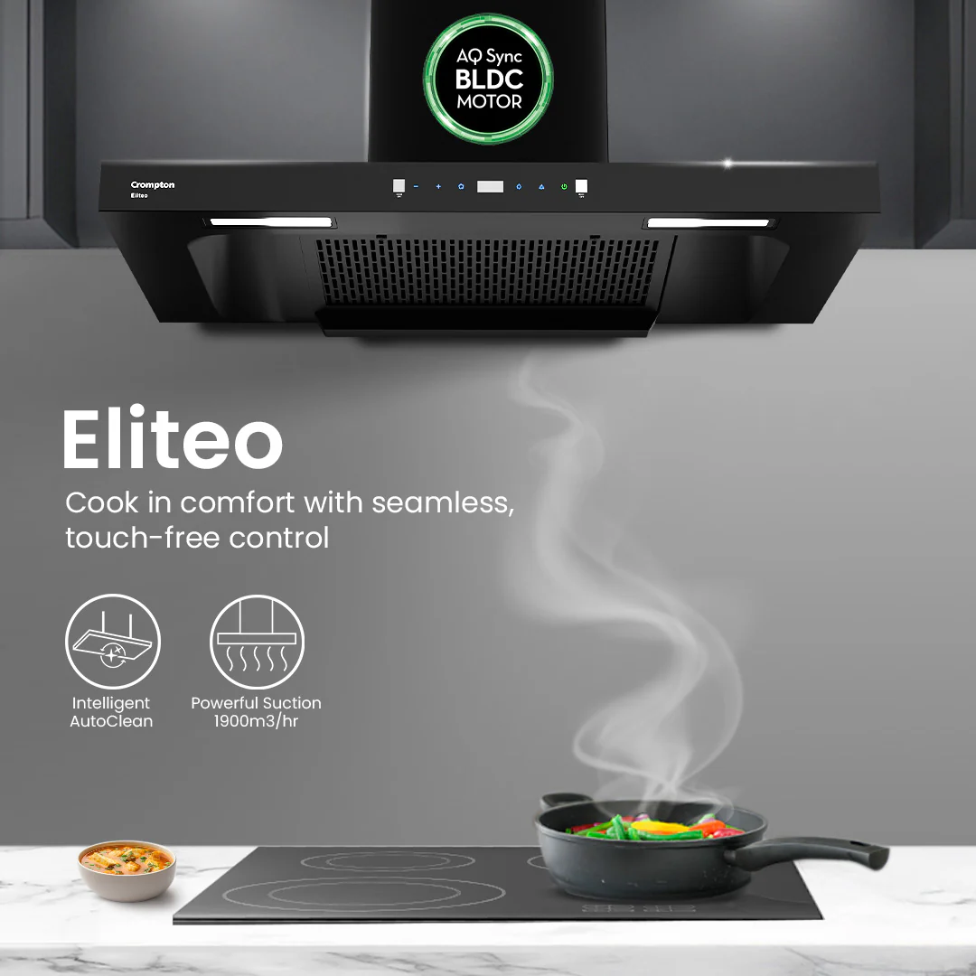 Crompton Eliteo Box Filterless Chimney - Image 14