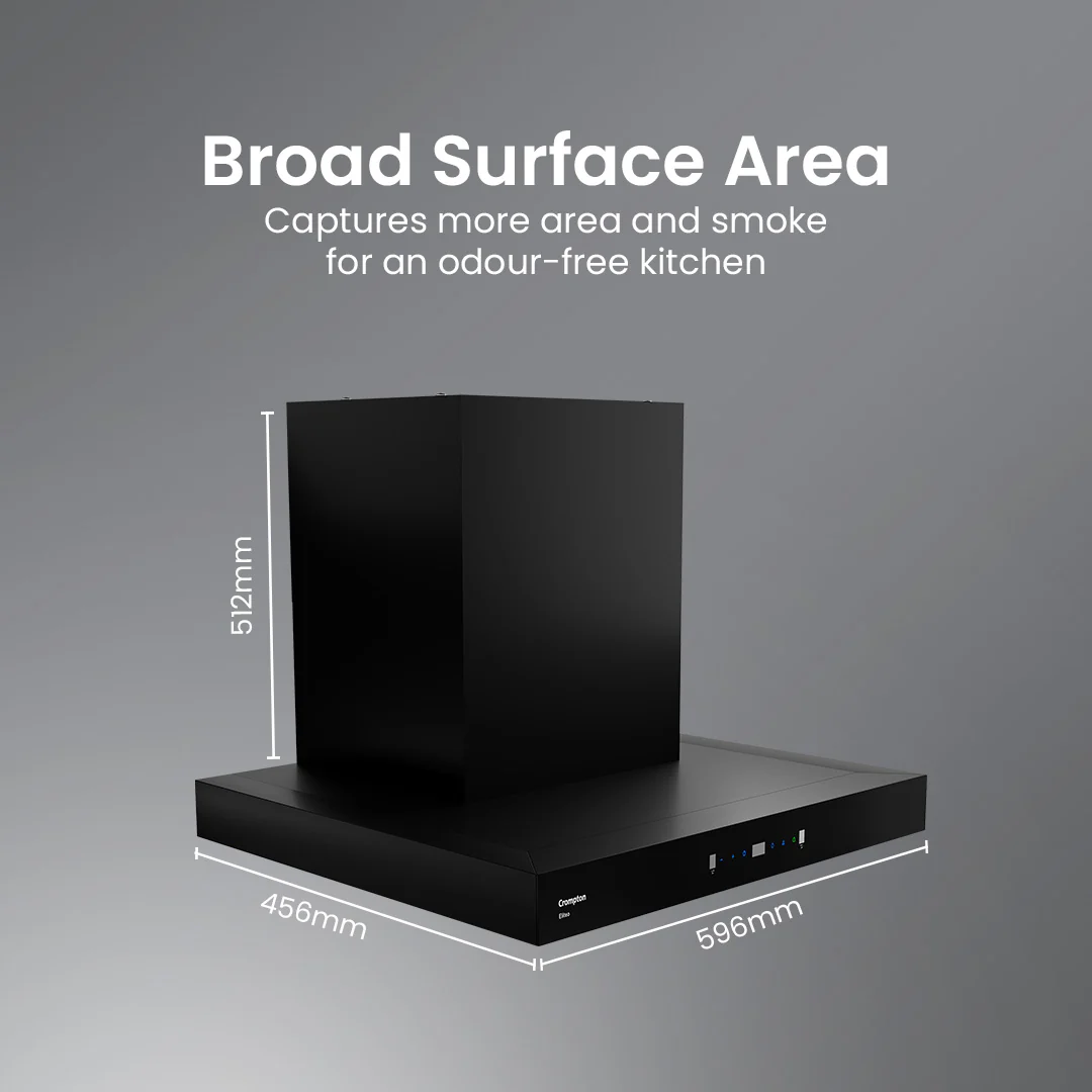 Crompton Eliteo Box Filterless Chimney - Image 5