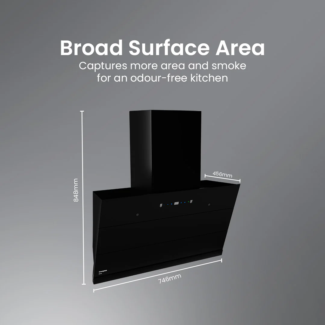 Crompton Eliteo Inclined Filterless Chimney - Image 11