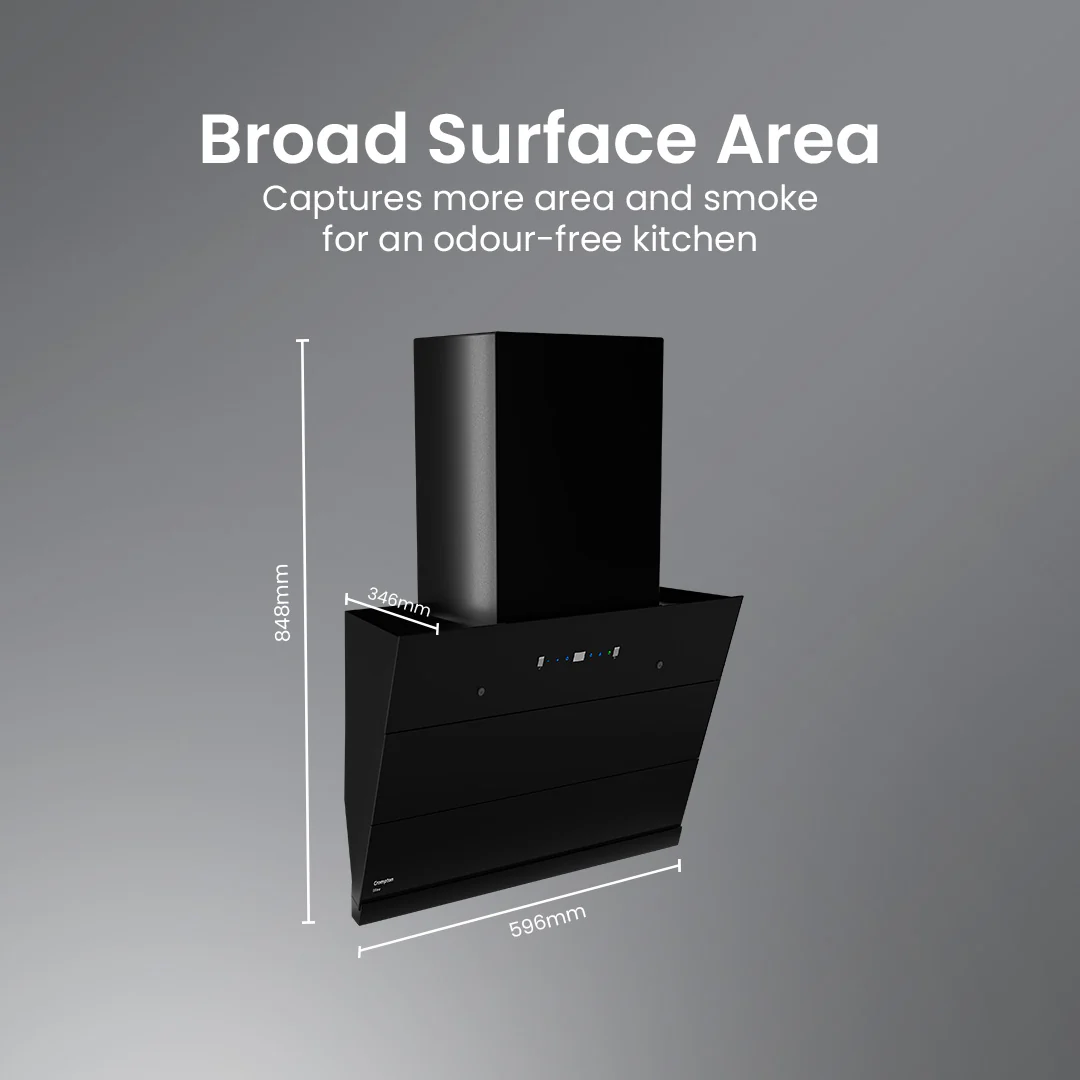Crompton Eliteo Inclined Filterless Chimney - Image 5