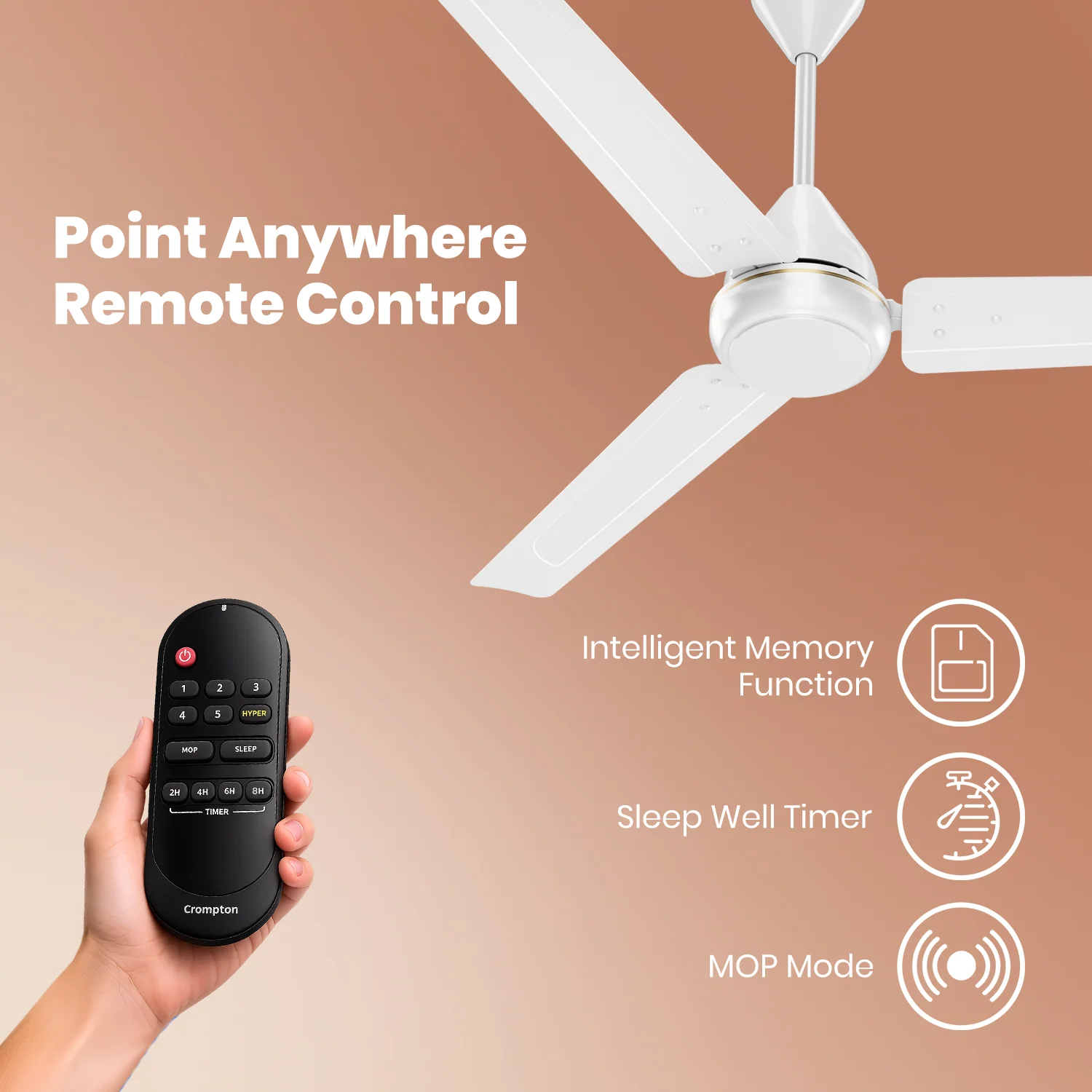 Crompton Energion Elevate 1200mm BLDC Ceiling Fan - Image 43