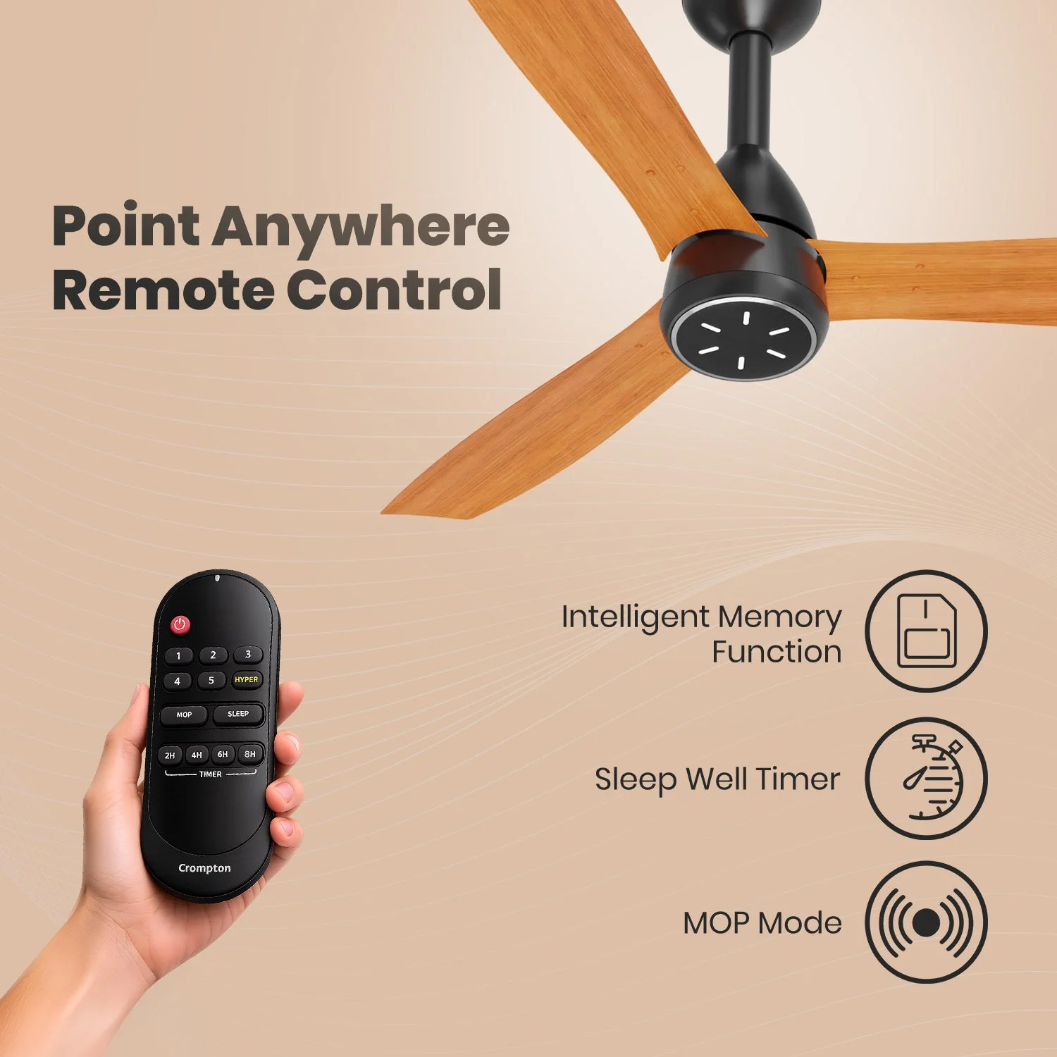 Crompton Energion Grace 1200mm Ceiling Fan - Image 35