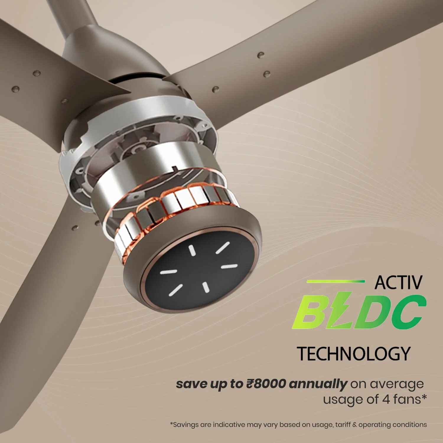 Crompton Energion Grace 1200mm Ceiling Fan - Image 47