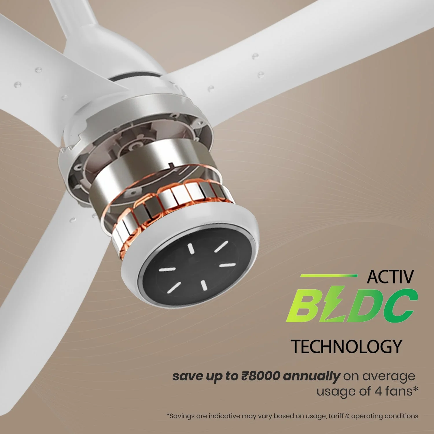 Crompton Energion Grace 1200mm Ceiling Fan - Image 5