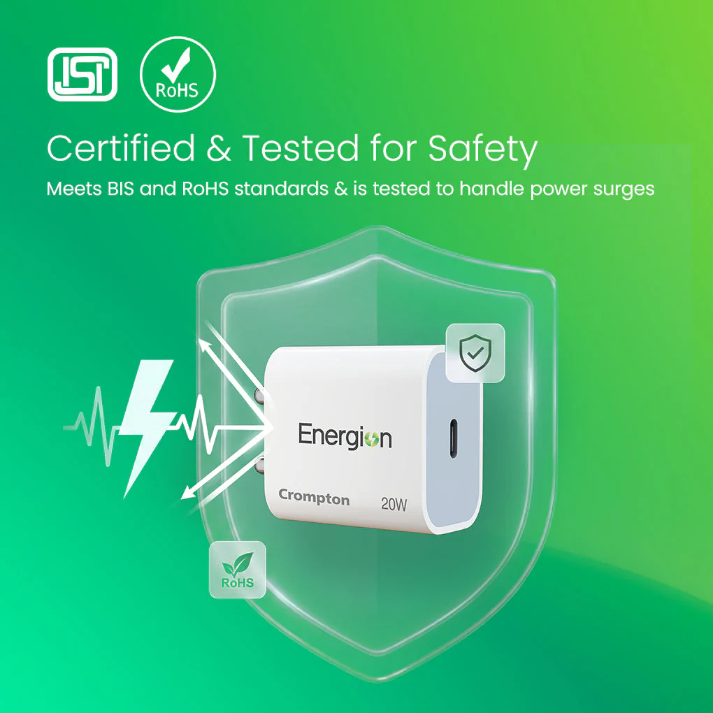 Crompton Energion Mobile Charger 20W PD - Image 5