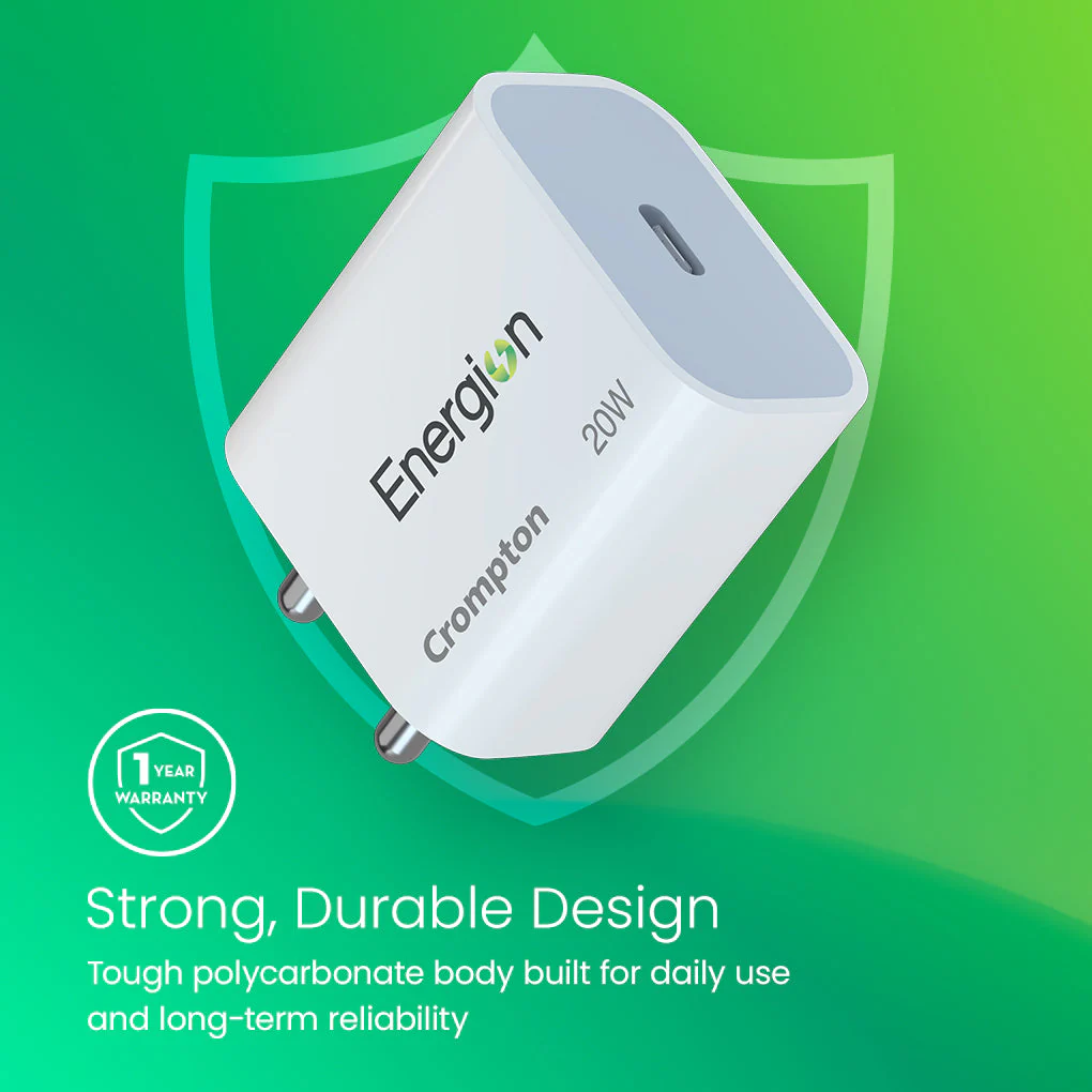 Crompton Energion Mobile Charger 20W PD - Image 6