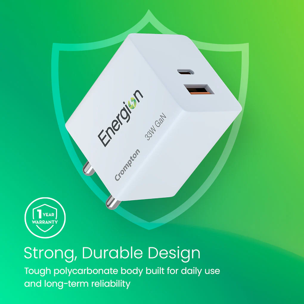 Crompton Energion Mobile GaN Charger QC+PD - Image 7