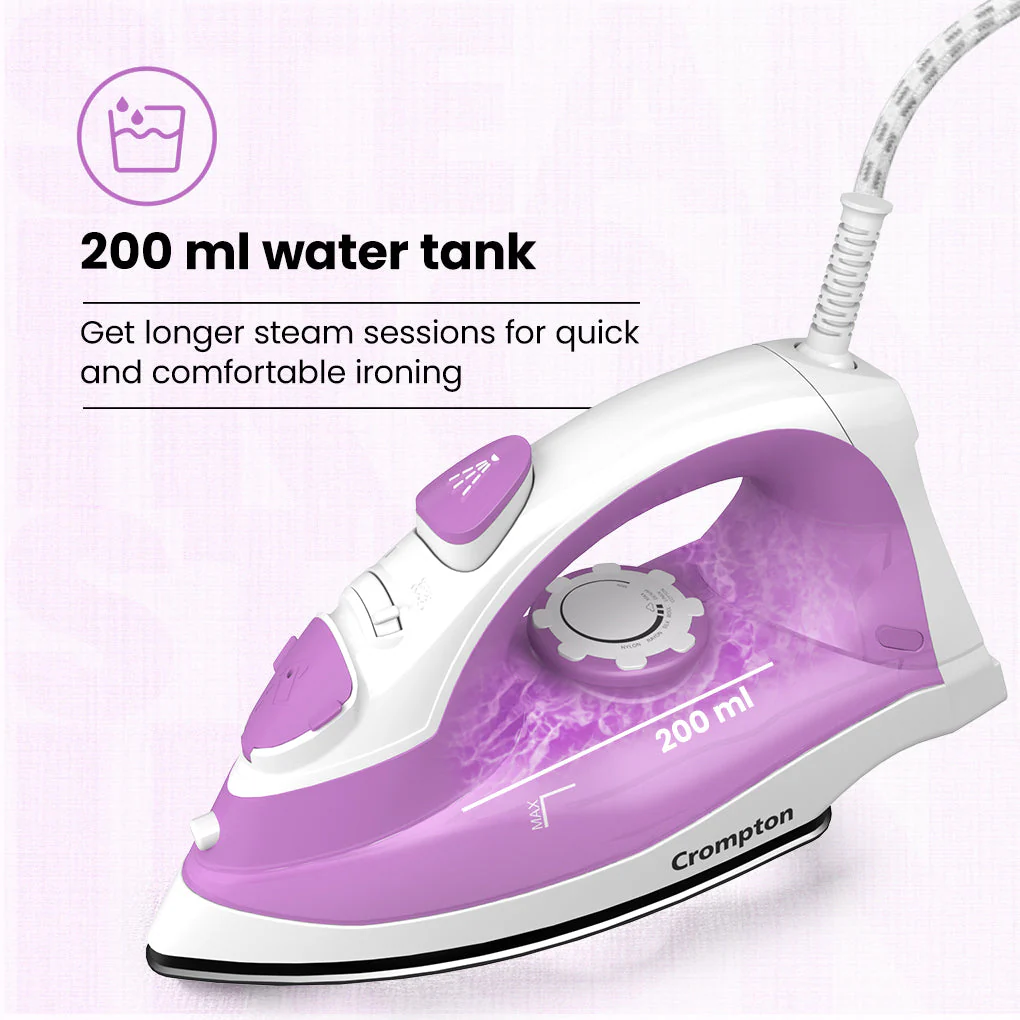 Crompton Fabrimagic Neo 1440 W Steam Iron - Image 3
