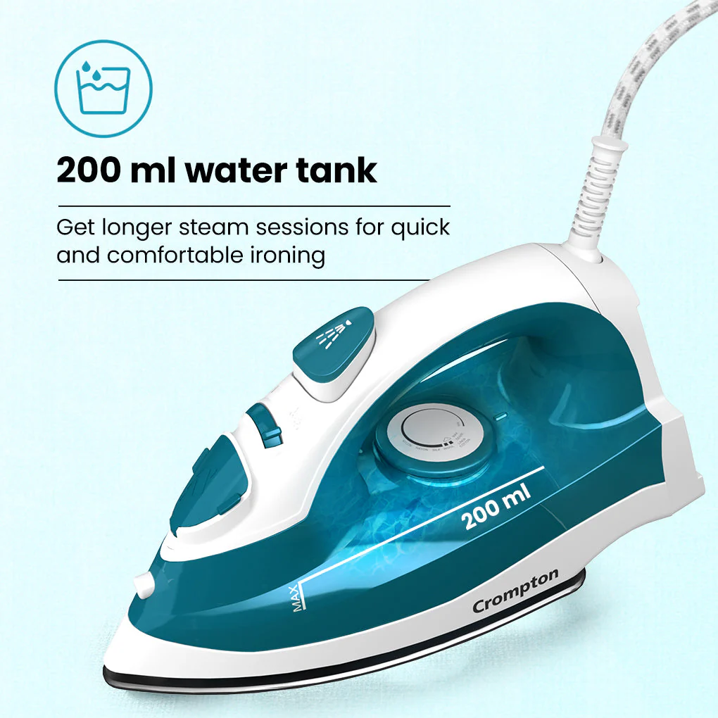 Crompton FabrimaX Neo 1250 W Steam Iron - Image 3