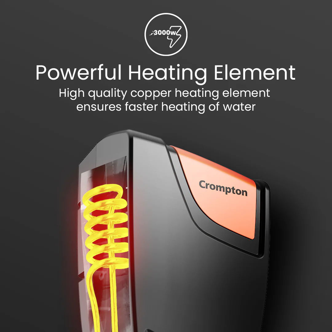 Crompton Gracee, 3000W Instant Water Heater - 5-L - Image 5