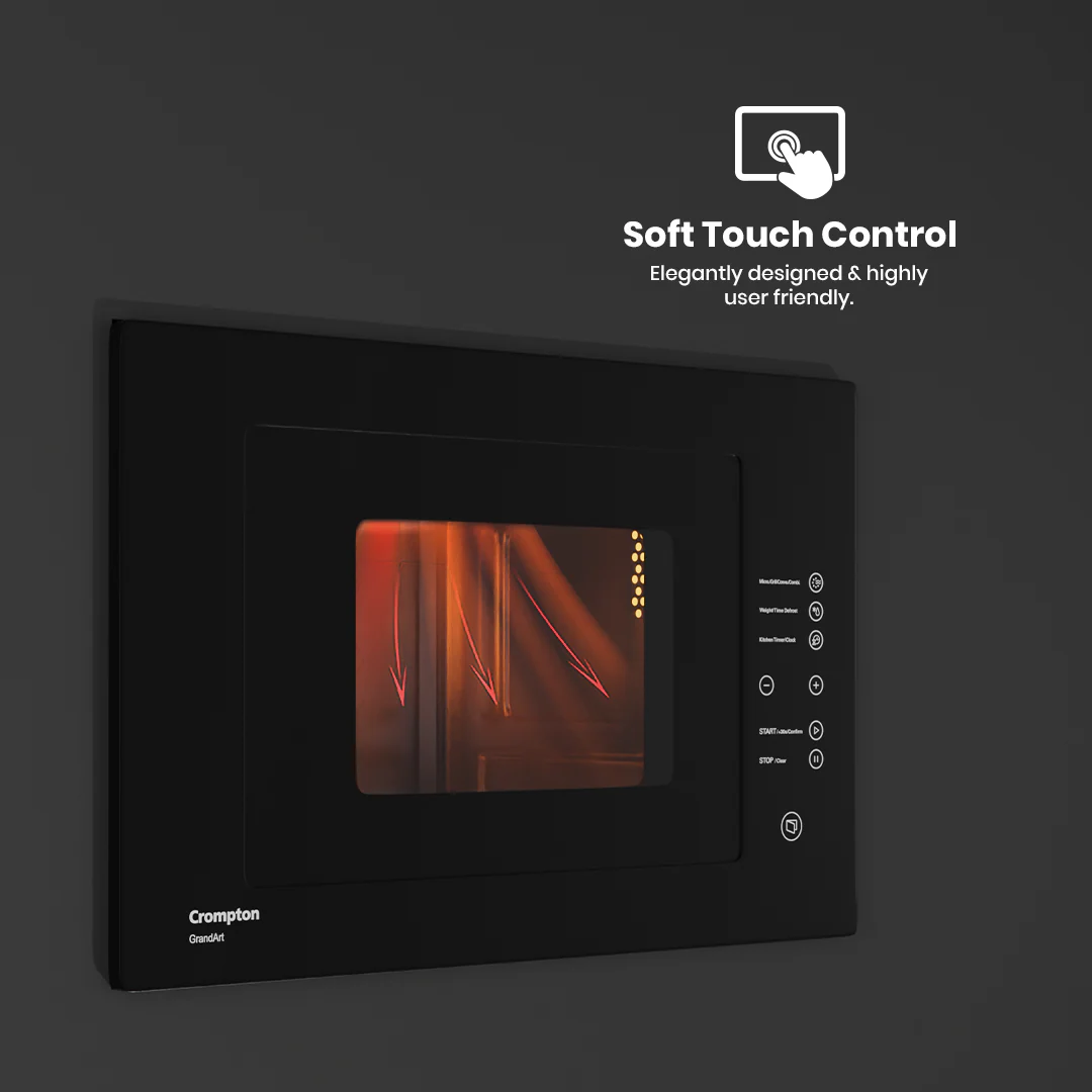 Crompton GrandArt-Built-in Microwave 25L - Image 3