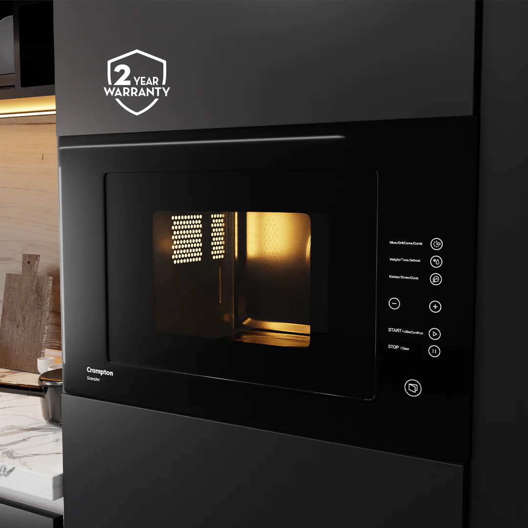 Crompton GrandArt-Built-in Microwave 25L - Image 5