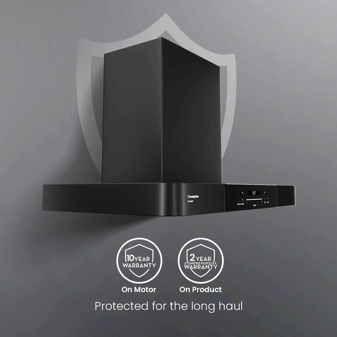 Crompton GrandArt Box 90cm Filterless Chimney with BLDC Motor - Image 7
