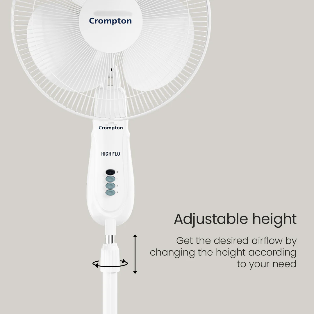 Crompton Hiflo Neo PF Pedestal Fan - Image 4
