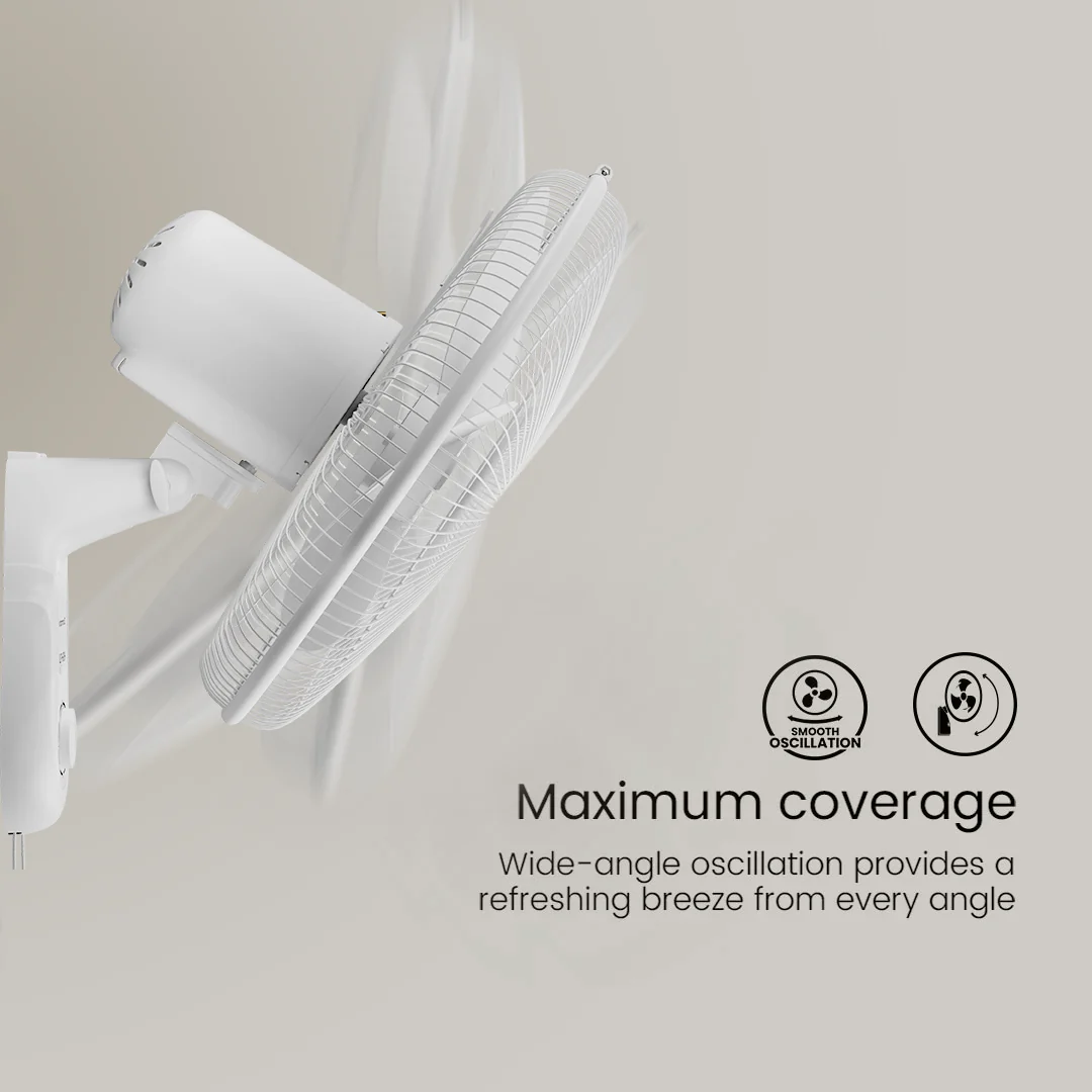 Crompton Hiflo Neo Wall Mounted Fan - Image 13