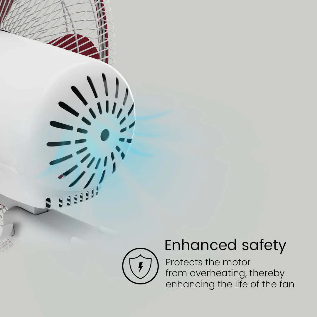 Crompton Hiflo Neo Wall Mounted Fan - Image 5