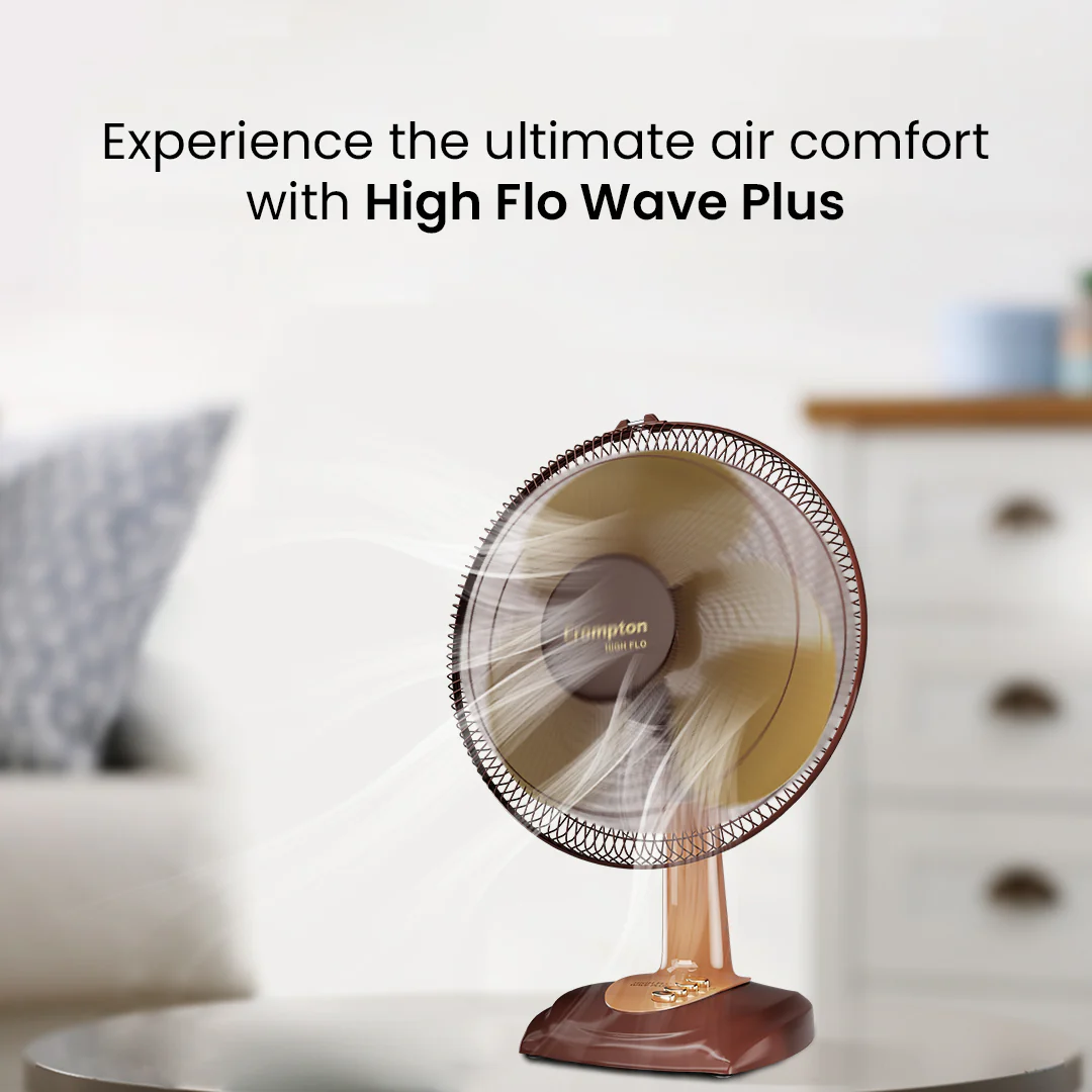 Crompton Hiflo Wave Plus Table Fan - Image 7