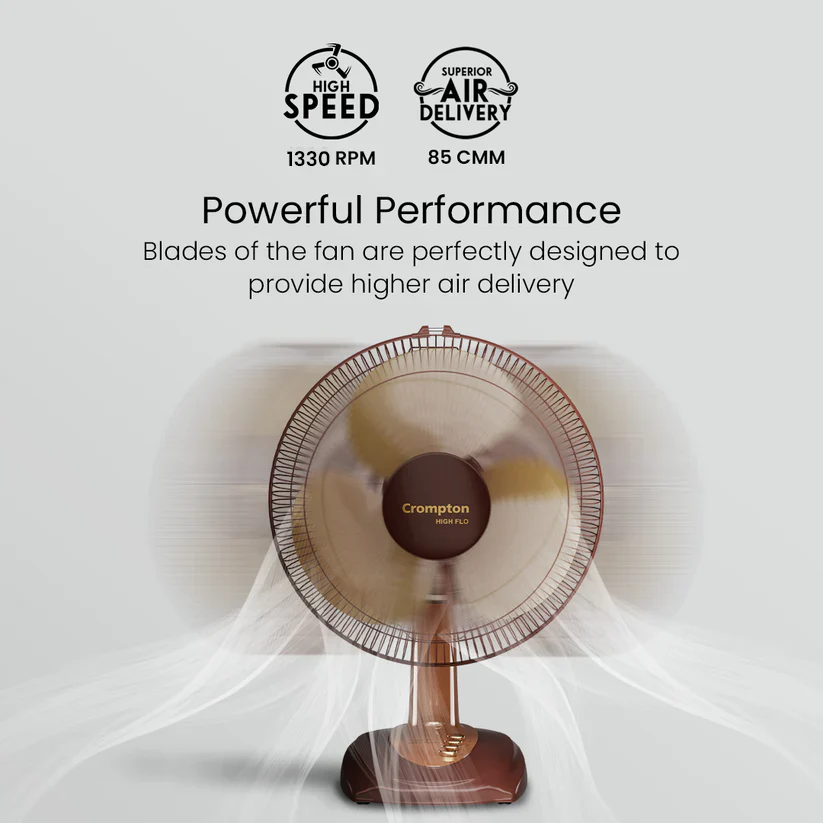 Crompton Hiflo Wave Plus Table Fan - Image 9