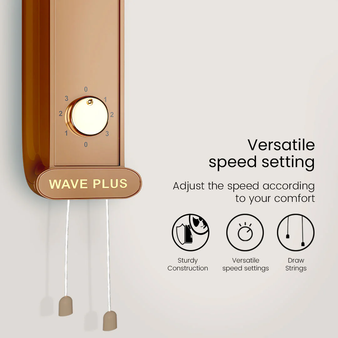 Crompton Hiflo Wave Plus Wall Mounted Fan - Image 5