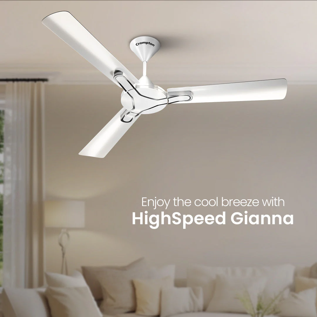 Crompton High Speed Gianna | Star Rated Ceiling Fan - Image 2