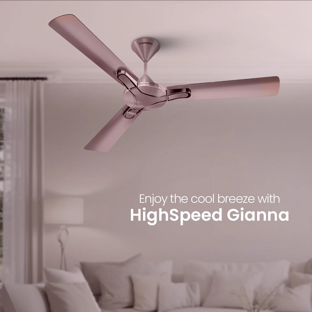 Crompton High Speed Gianna | Star Rated Ceiling Fan - Image 7
