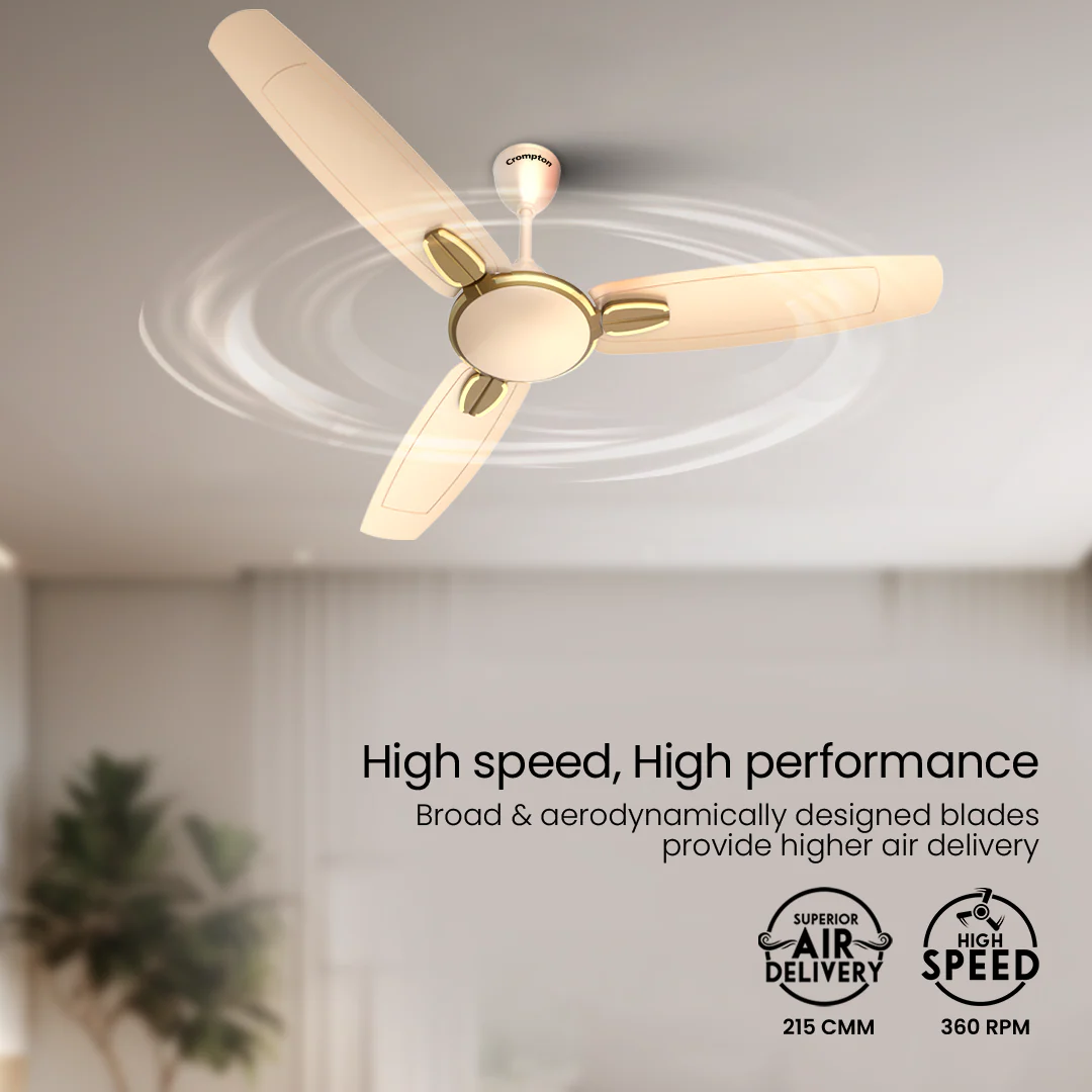 Crompton High Speed Java | Star Rated Ceiling Fan - Image 9