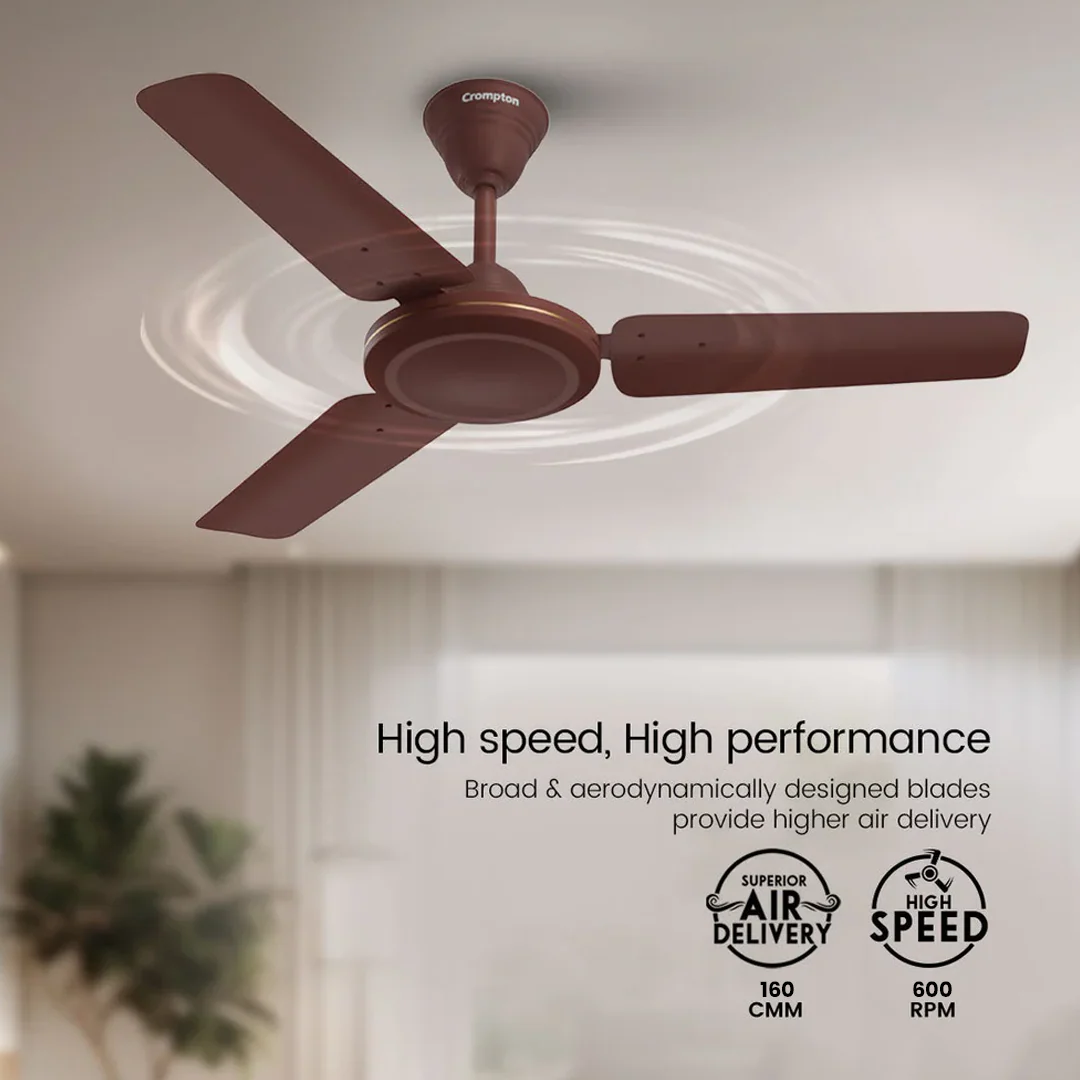 Crompton High Speed Riviera | Star Rated Ceiling Fan - Image 9